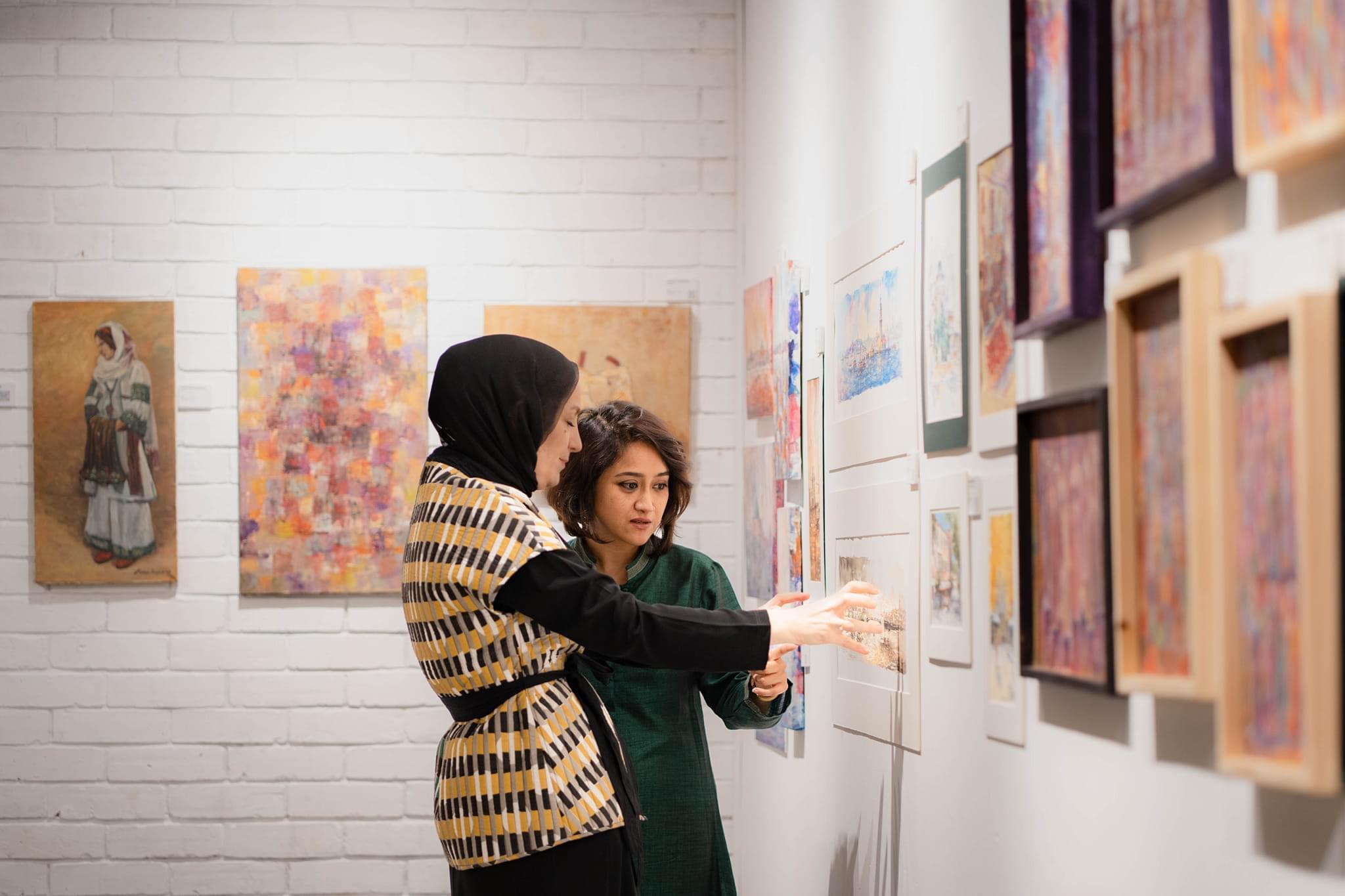 Rising from the Ashes Earthquake Relief Art Exhibition Dhaka Bangladesh