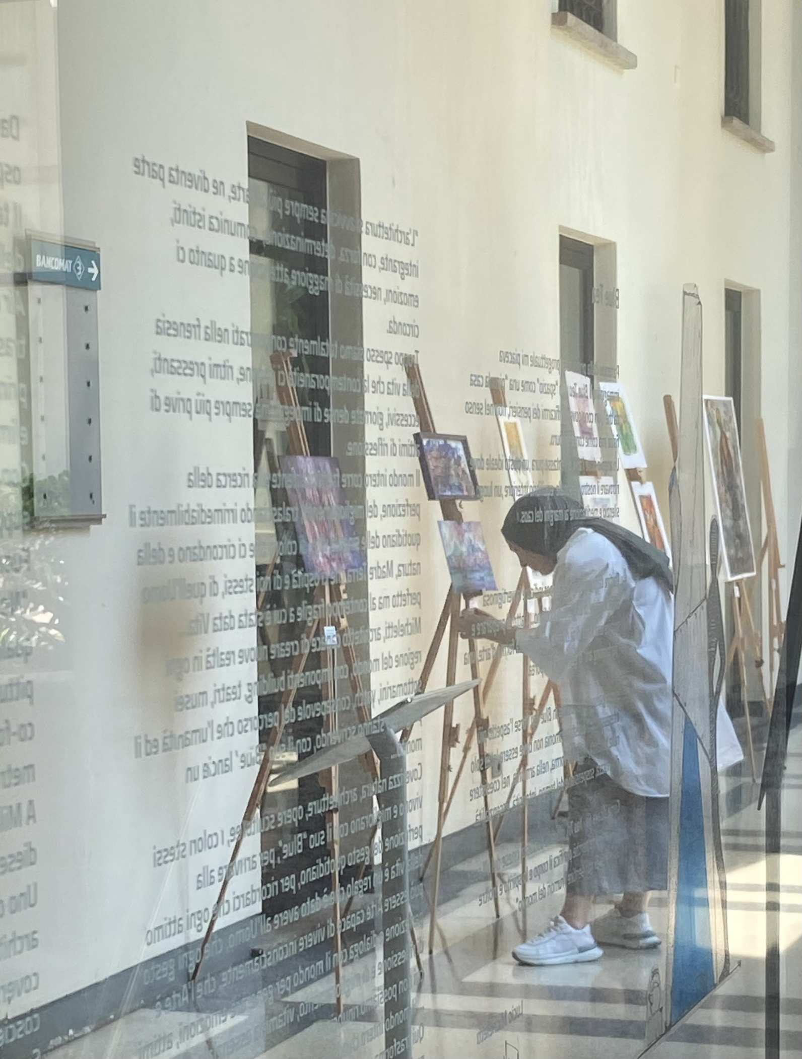 Turkish Contemporary Art Display at Milan Italy Exhibition